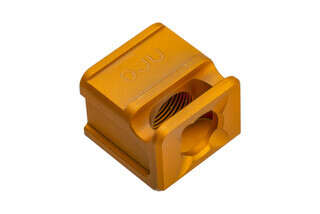 Glock gen 3 SPARC-M Compensator by Arc Division features a gold anodized finish